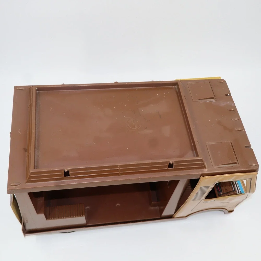 Vintage 1971 Mattel Big Jim‎ Sports Camper Vehicle Brown Tan 4994 Retro Toy